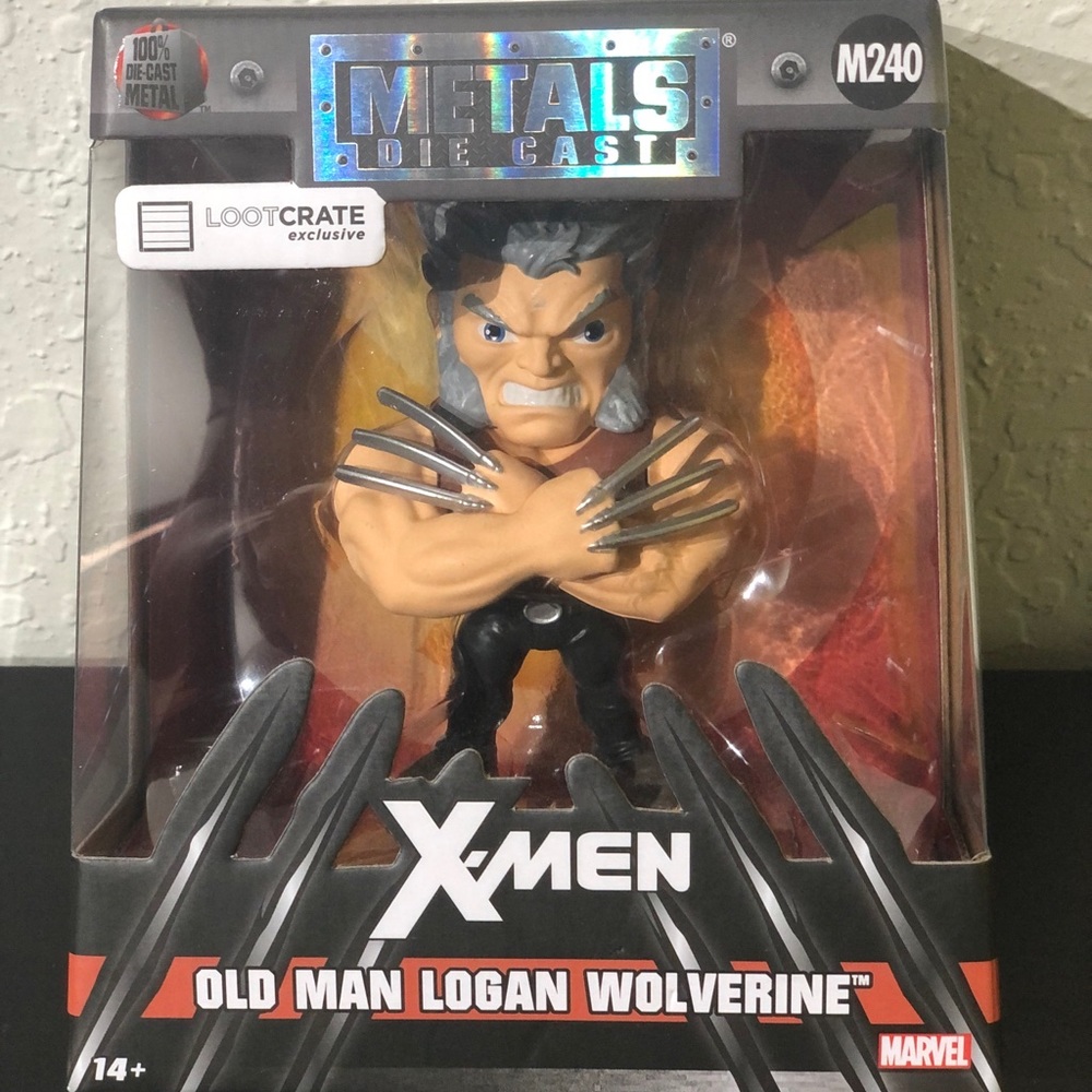 Marvel X-Men Wolverine Metals Die Cast NEW